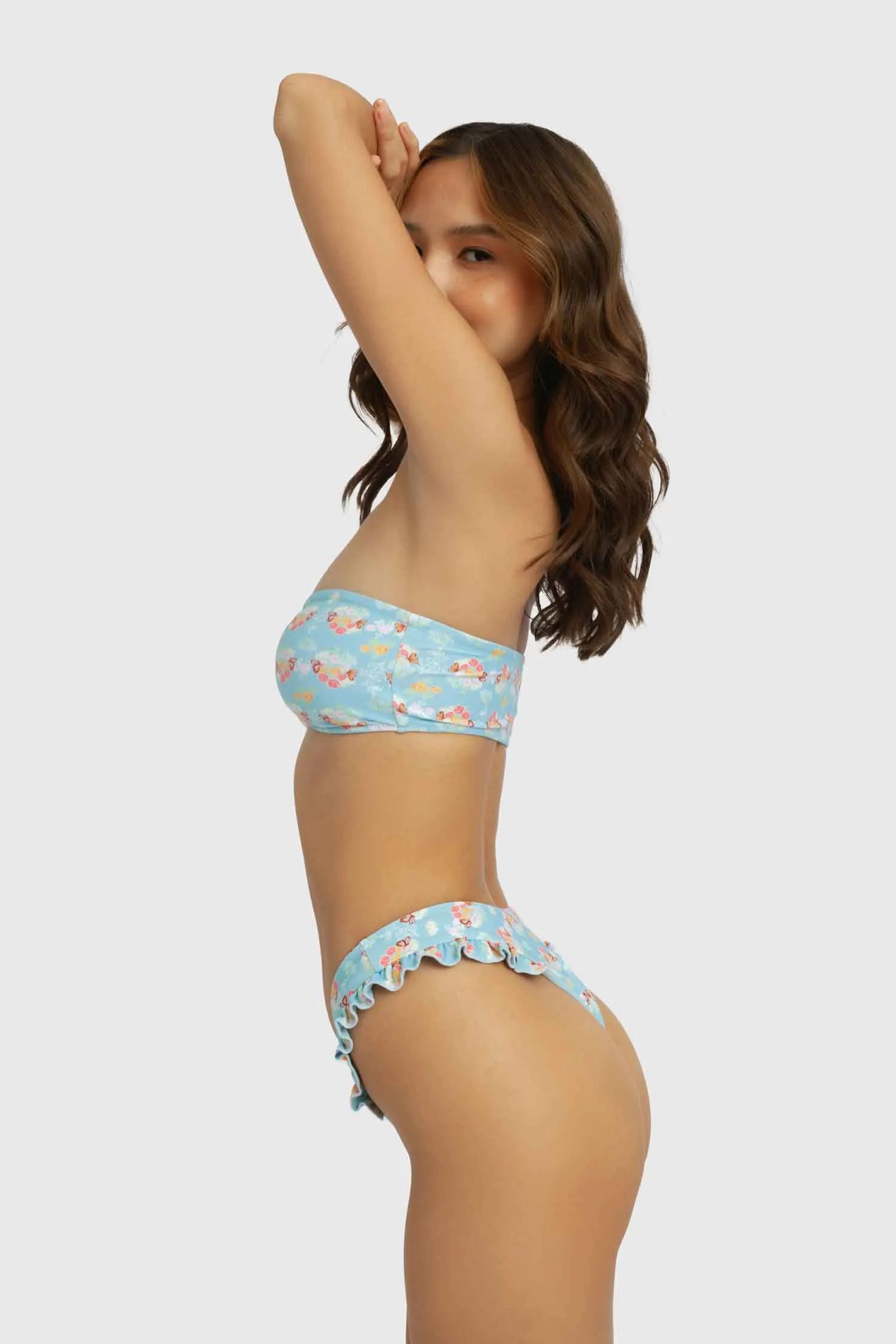 Candice Ruffled Cheeky Bottoms / Rodeo Bud FINAL SALE sold by Blackbough product image thumbnail 3
