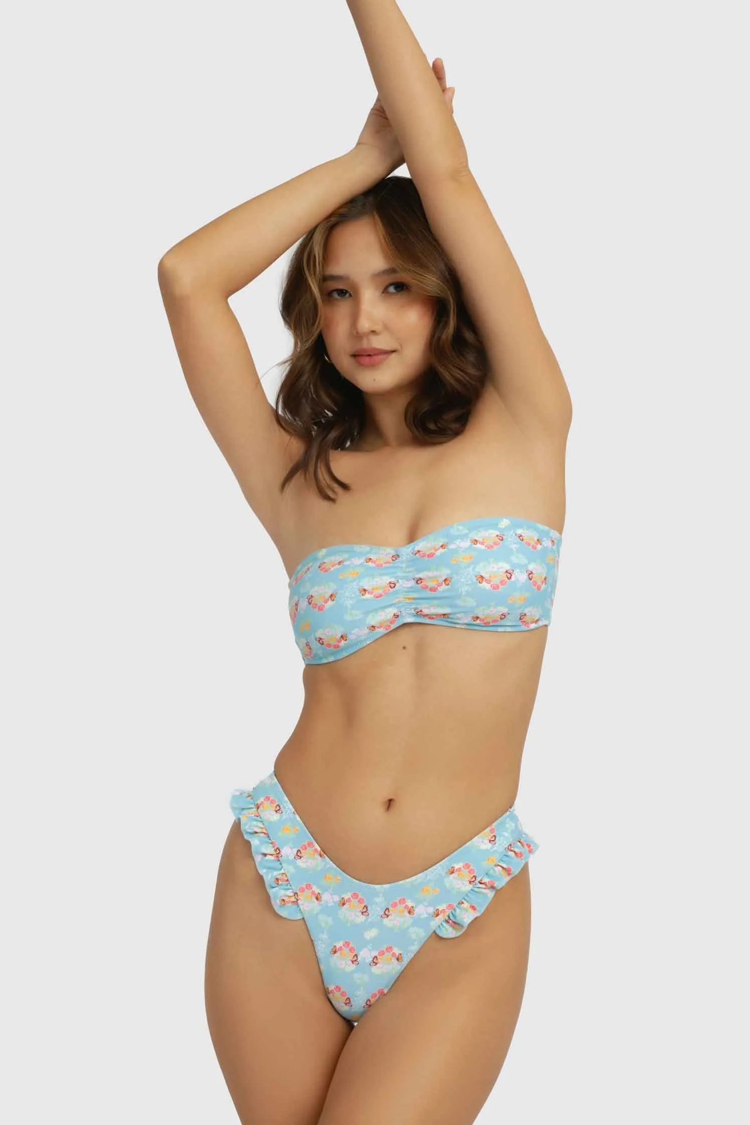 Candice Ruffled Cheeky Bottoms / Rodeo Bud FINAL SALE sold by Blackbough product image thumbnail 5