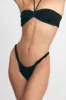Giana Ruched Cheeky Bottoms / Jaguar Roselle sold by Blackbough