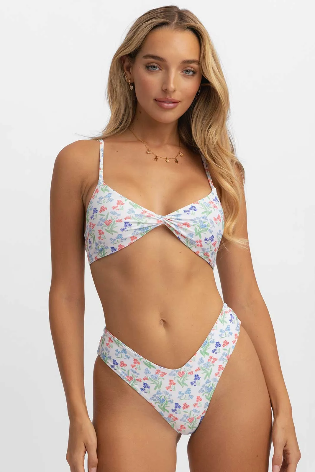 Tona Twisted Top / Forget Me Not sold by Blackbough