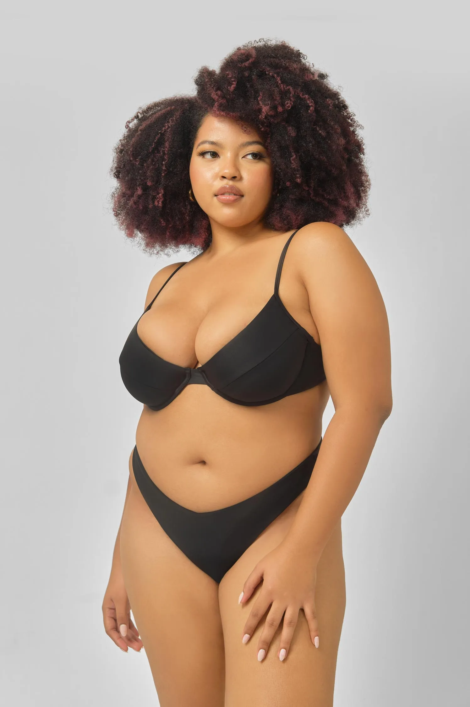 Underwire Top / Bermuda Black sold by Blackbough product image thumbnail 5