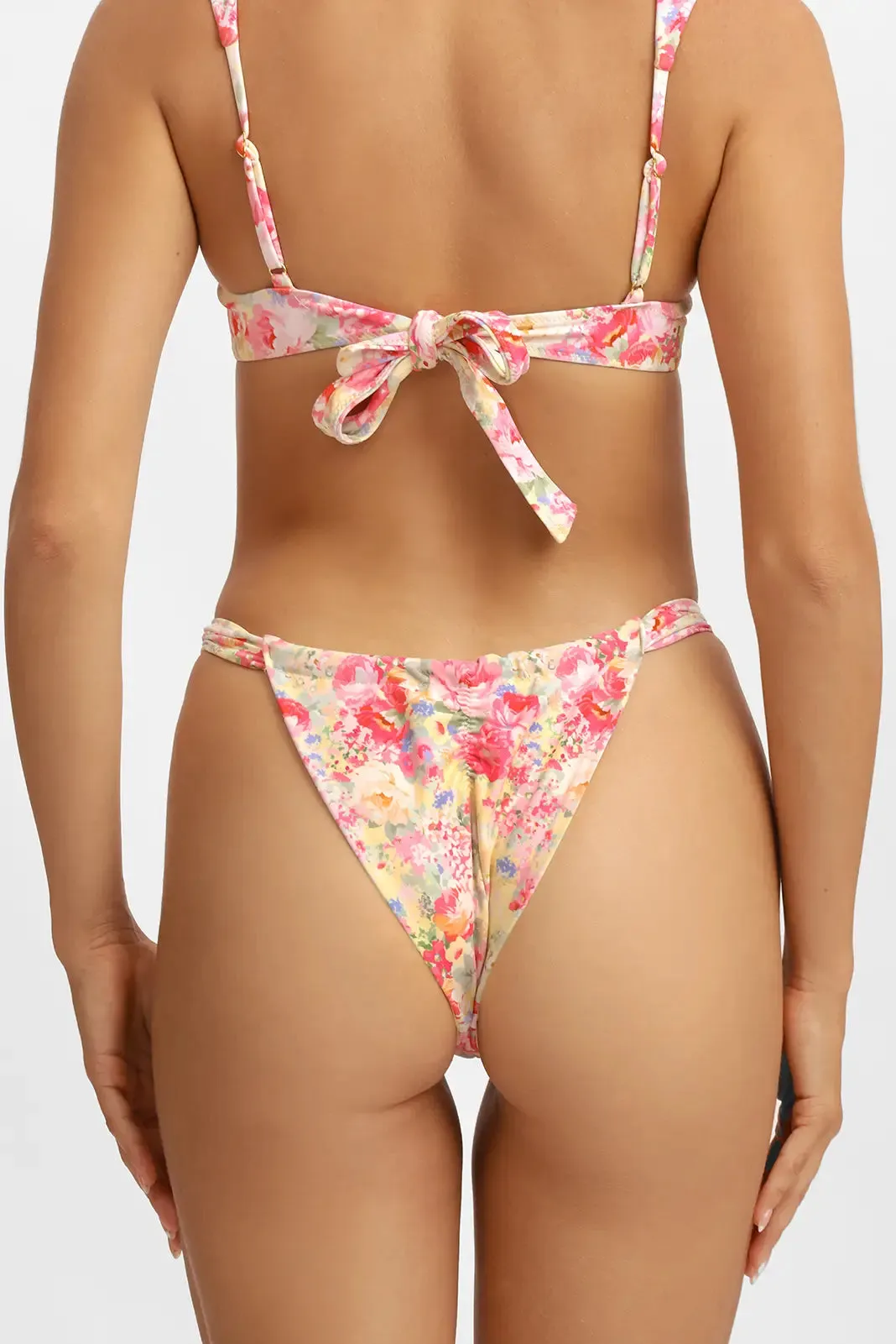 Giana Ruched Cheeky Bottoms / Flower House FINAL SALE sold by Blackbough product image thumbnail 2