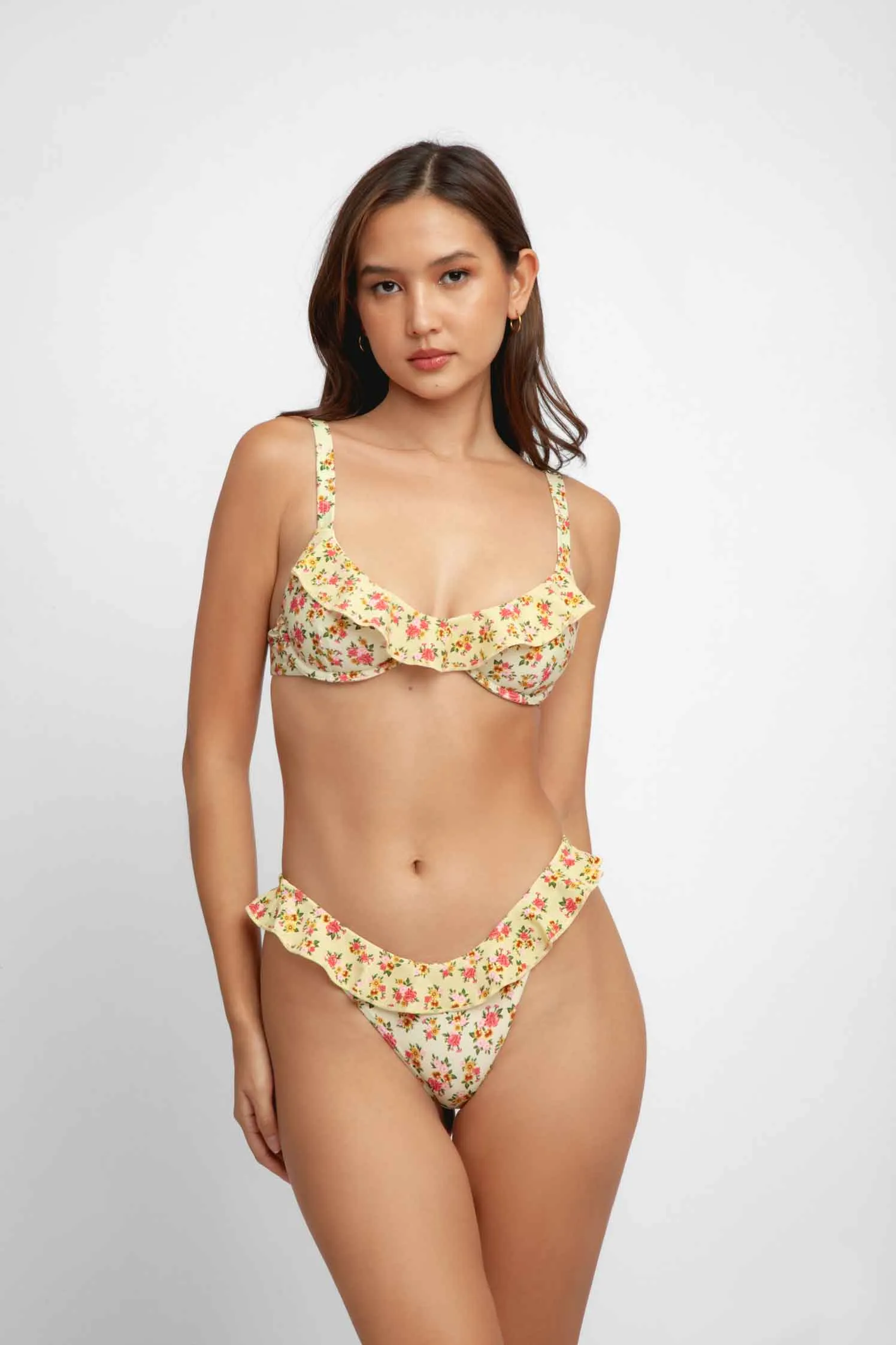 Makayla Frilled Cheeky Bottoms / Marabella sold by Blackbough product image thumbnail 5