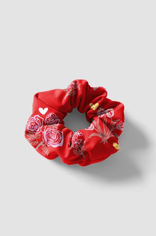 Scrunchie / Rosebud Pointelle made by Blackbough