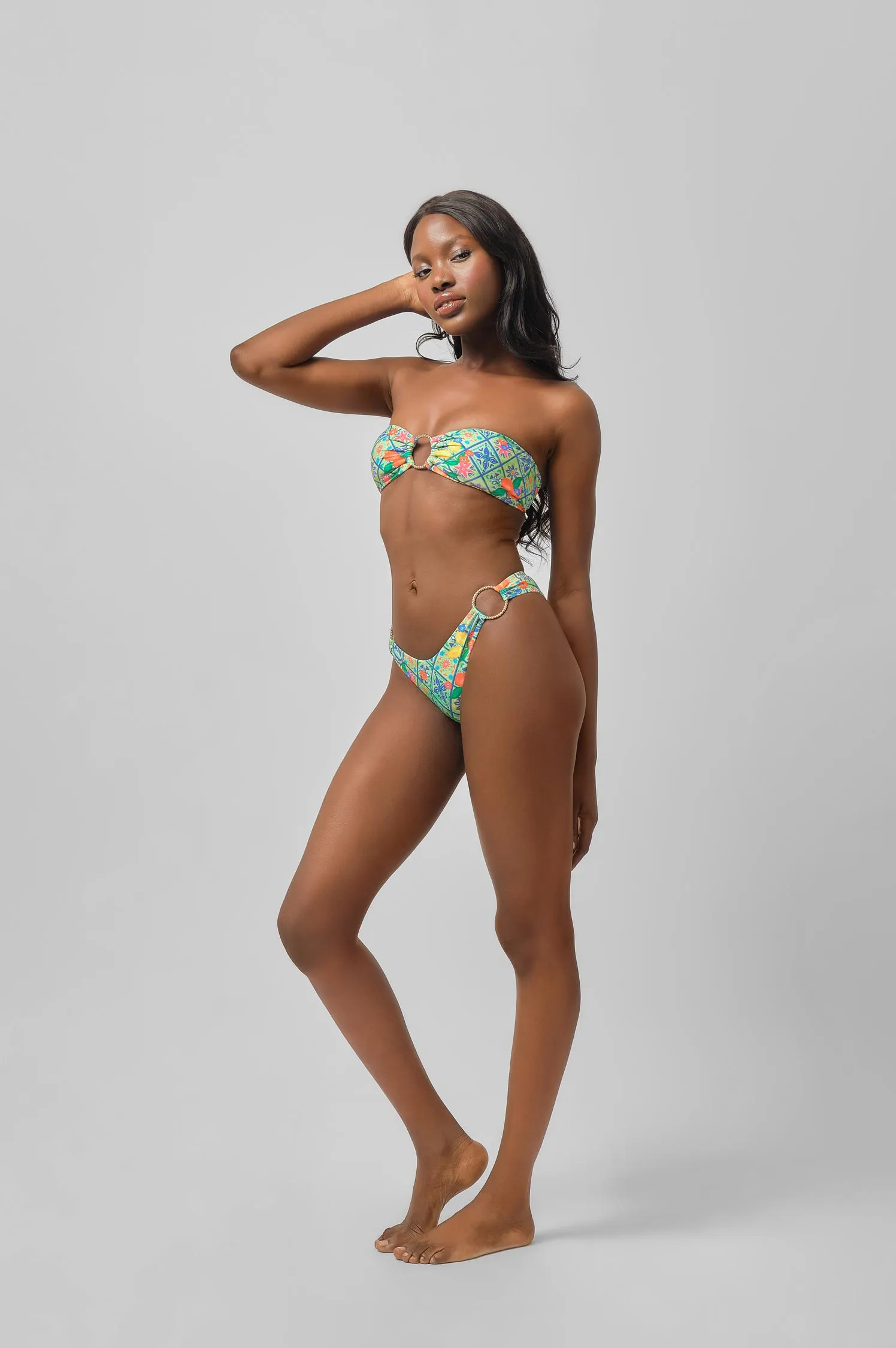 Kaila Double Ring Cheeky Bottoms / Fruitisimo FINAL SALE sold by Blackbough product image thumbnail 5