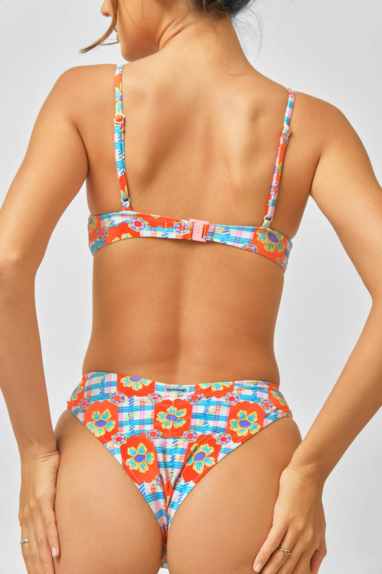 Sophia Ruched Cheeky Bottoms / Salsa sold by Blackbough product image thumbnail 2