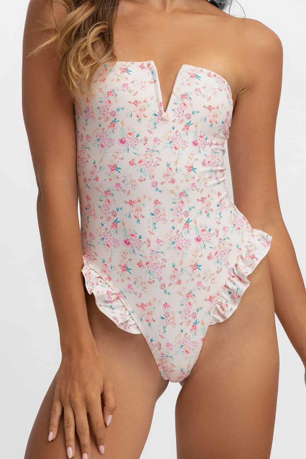 Lily Ruffled One Piece / Breakfast sold by Blackbough product image thumbnail 5