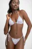 Grace Side Ties Ruffled Adjustable Bottoms / Gumdrop Pointelle FINAL SALE sold by Blackbough