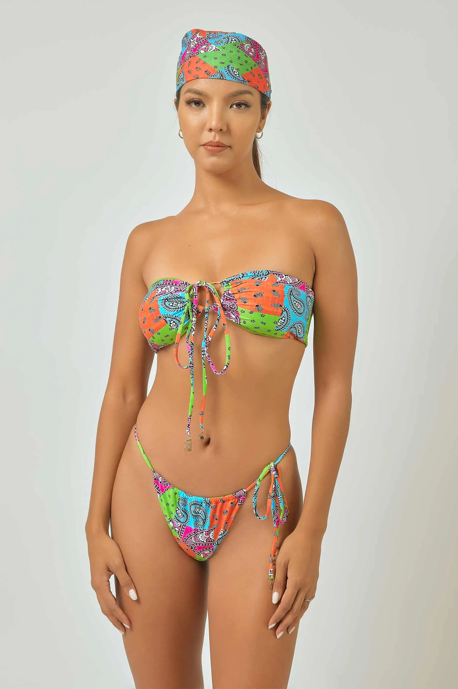 Penny Side Tie Bottoms / Juicy Patch FINAL SALE sold by Blackbough product image thumbnail 3