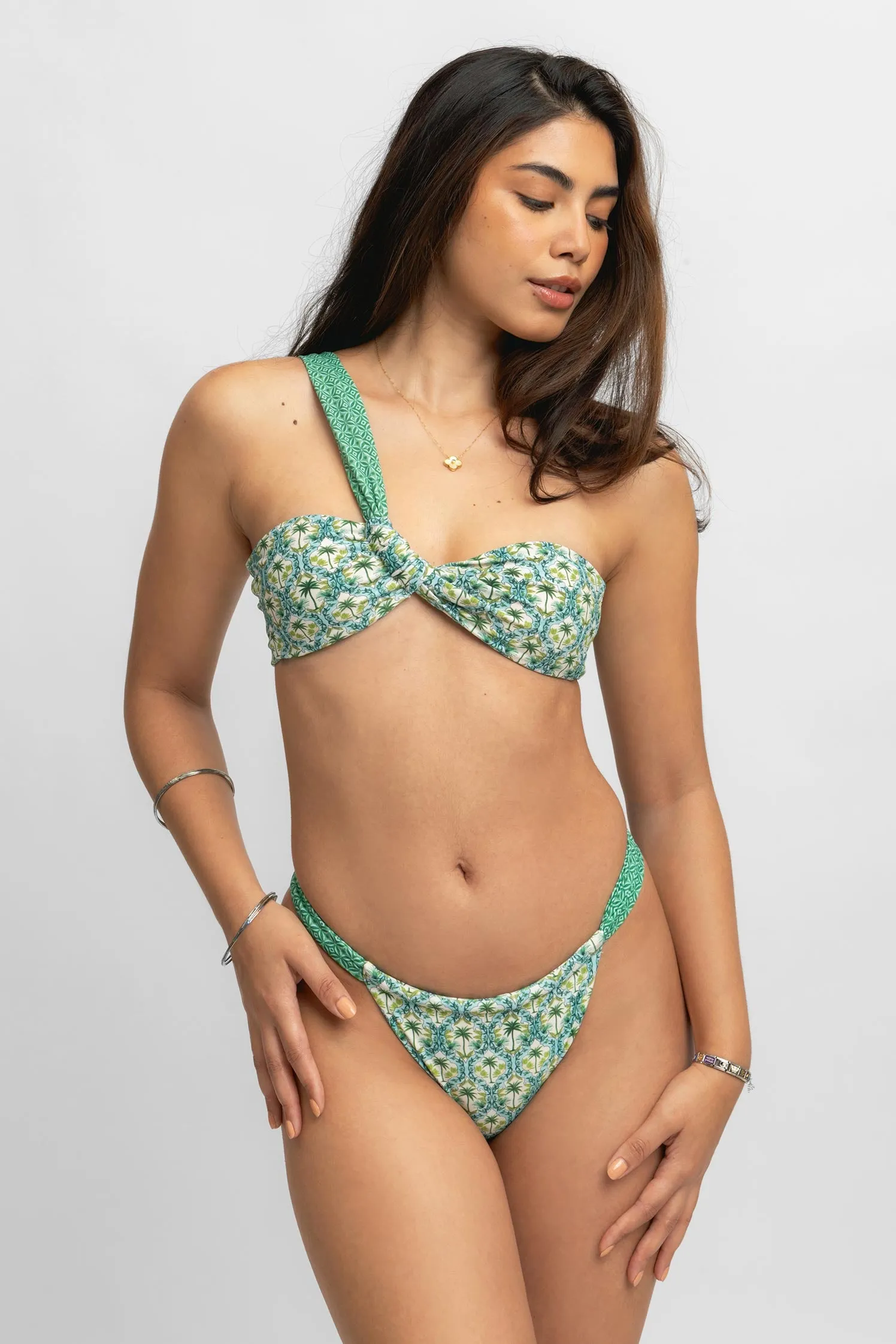 Giana Ruched Cheeky Bottoms / Palmera sold by Blackbough product image thumbnail 2