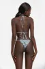 Grace Side Ties Ruffled Adjustable Bottoms / Kiss FINAL SALE sold by Blackbough
