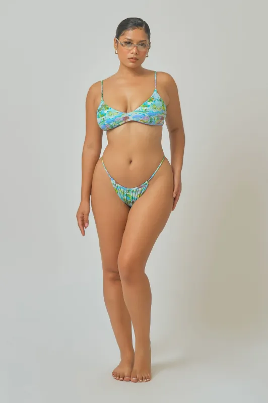 Natalie Scoop Neck Top / Secret Garden FINAL SALE sold by Blackbough