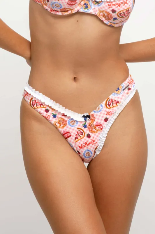 Amelia Frilled Cheeky Bottoms / Brunch Date sold by Blackbough