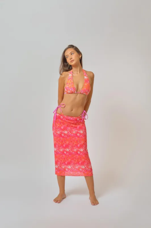 Dev Midi Skirt / Tropicana FINAL SALE sold by Blackbough