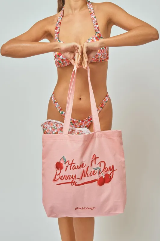 Tote Bag / Berry Nice Day sold by Blackbough