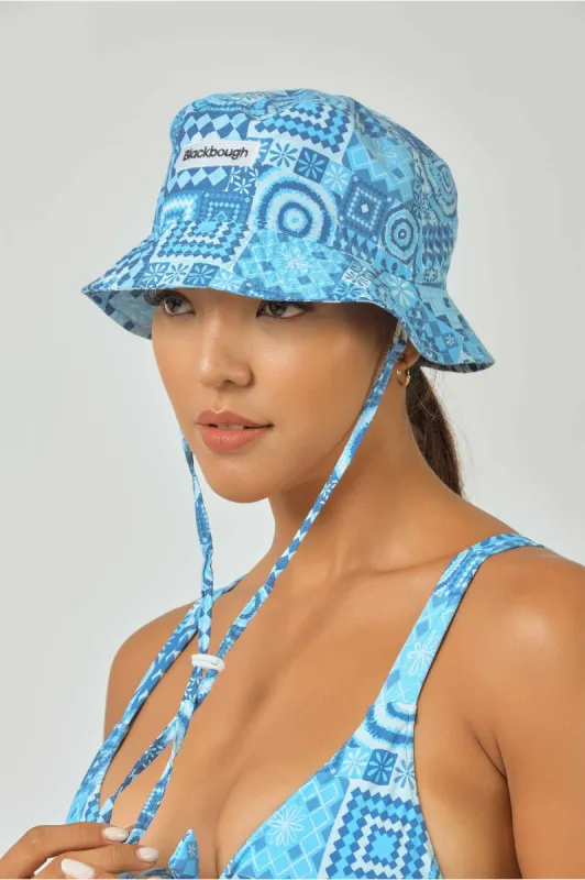 Bea Bucket Hat / Santorini FINAL SALE sold by Blackbough