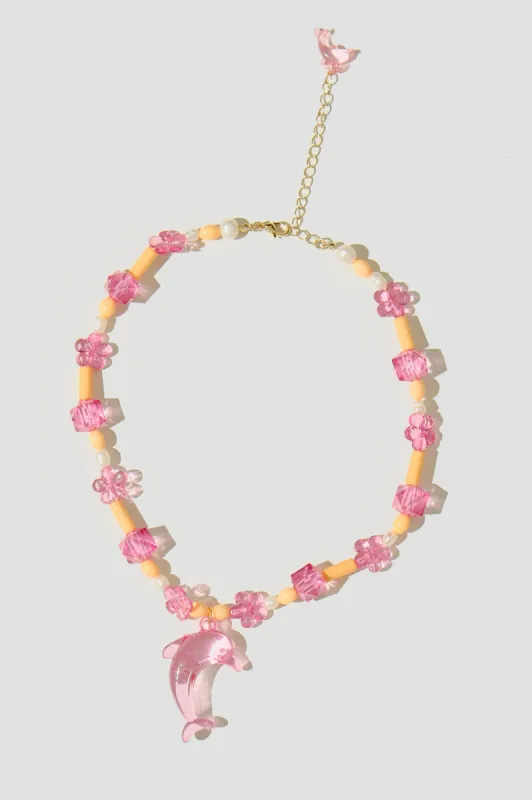 Necklace / Pink Dolfriend FINAL SALE sold by Blackbough