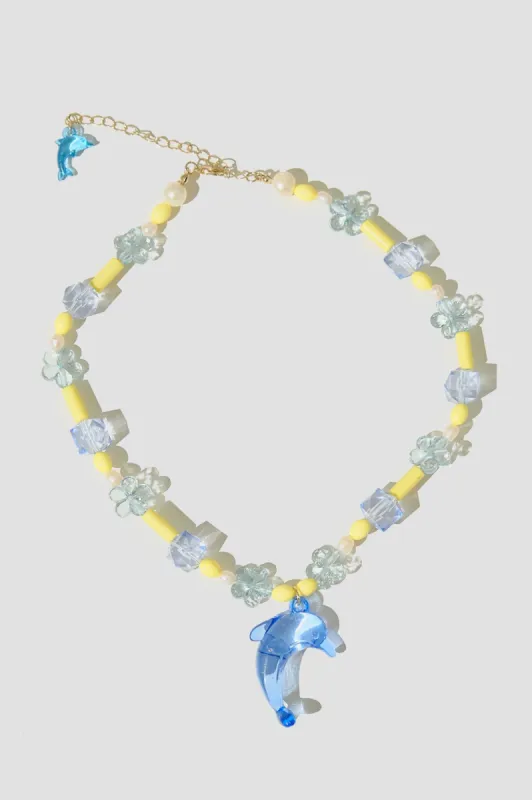Necklace / Blue Dolfriend FINAL SALE sold by Blackbough