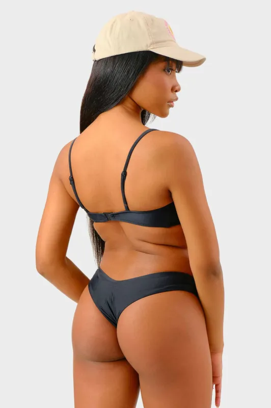 Stassy Cheeky Bottoms / NY Noir FINAL SALE sold by Blackbough