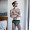 Olive Green Classic Fit Brief Underwear - Made In USA sold by Blade + Blue