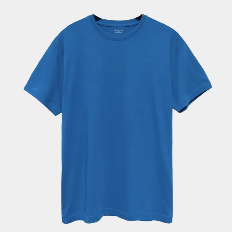 French Blue Supima Cotton T-Shirt (Size L) sold by Blade + Blue