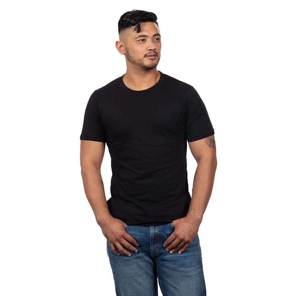 "Kicker" : Black Cotton T-Shirt sold by Blade + Blue product image thumbnail 2