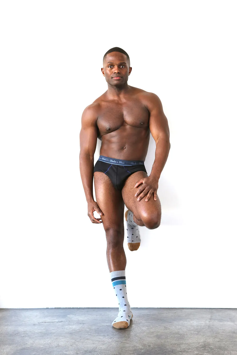 Black Classic Fit Brief Underwear - Made In USA sold by Blade + Blue product image thumbnail 5