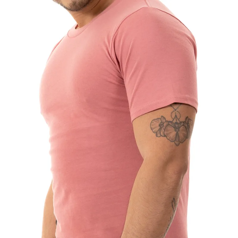 Pink Rose Cotton T-Shirt sold by Blade + Blue