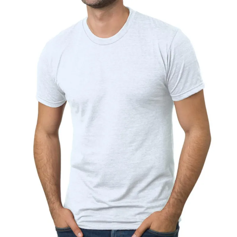 White Heather Tri Blend T-Shirt sold by Blade + Blue