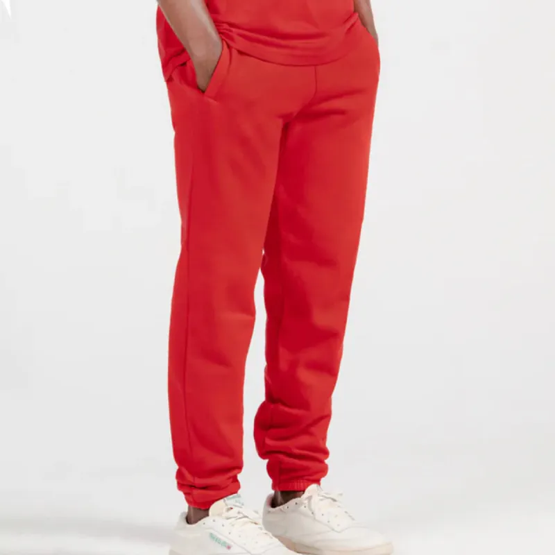 #508 SAMPLE SALE: Cardinal Red Organic Cotton Lounge Pants SIZE MEDIUM sold by Blade + Blue