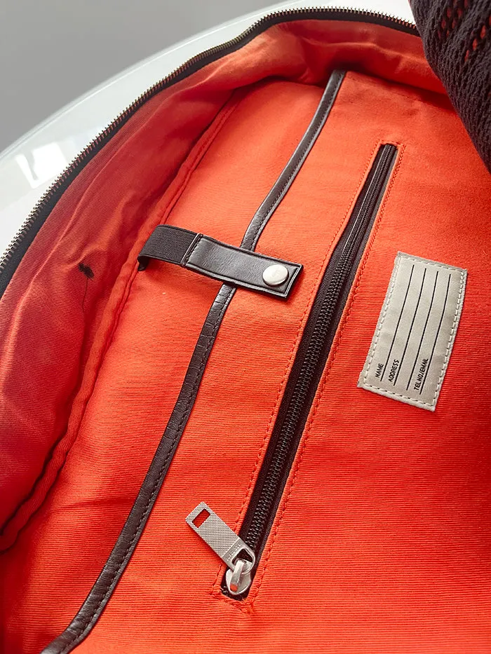 Jack Spade Camouflage & Leather Backpack / Briefcase Hybrid Bag sold by Blade + Blue product image thumbnail 3