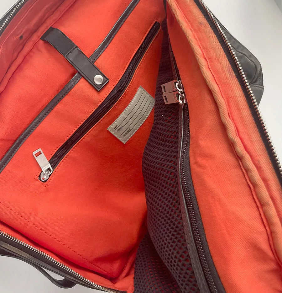 Jack Spade Camouflage & Leather Backpack / Briefcase Hybrid Bag sold by Blade + Blue product image thumbnail 5