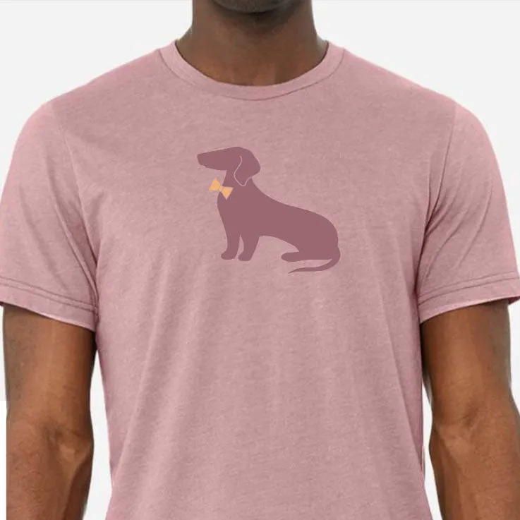 Rose Heather Dachshund T-Shirt sold by Blade + Blue