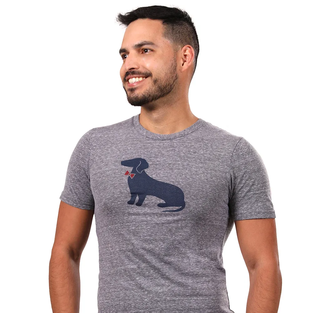 Grey Heather Heather Dachshund T-Shirt (Small) sold by Blade + Blue product image thumbnail 2