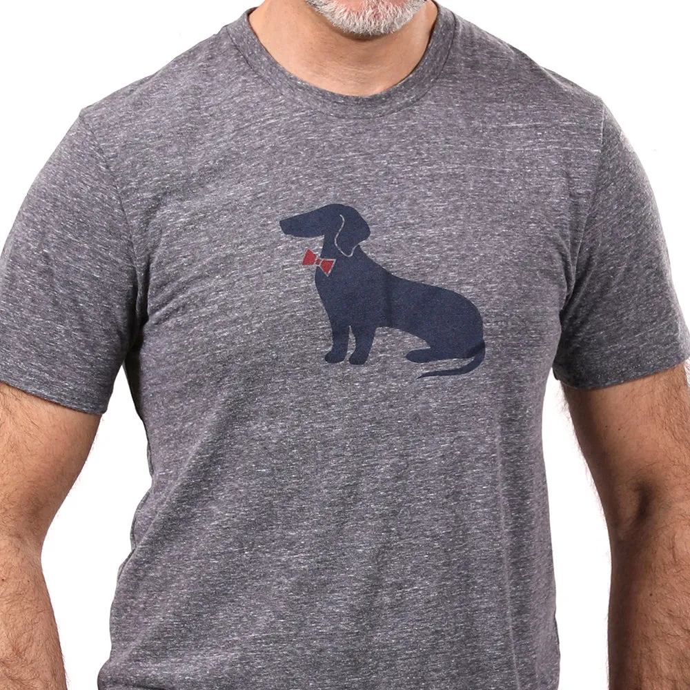 Grey Heather Heather Dachshund T-Shirt (Small) sold by Blade + Blue product image thumbnail 4