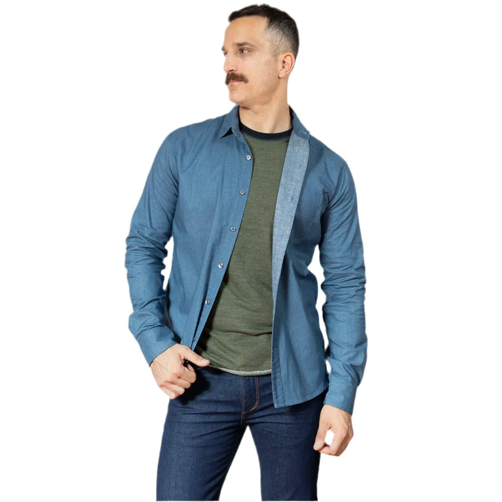 Olive & Navy Contrast Tri-Blend 3/4 Sleeve Baseball Tee sold by Blade + Blue product image thumbnail 2