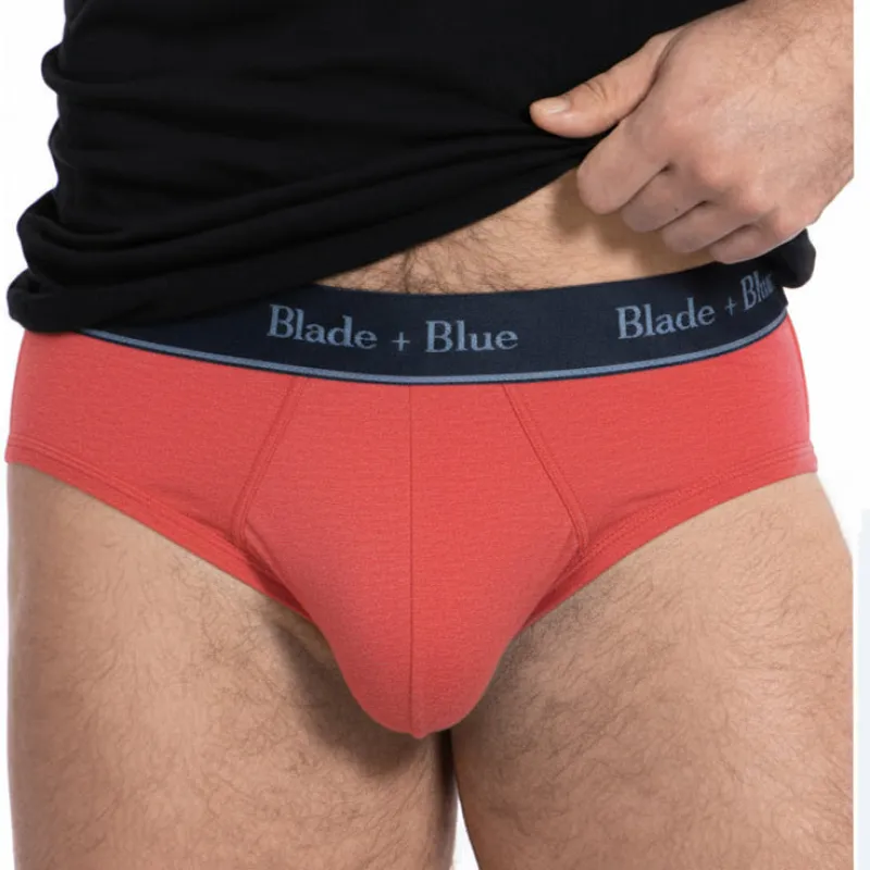 Paradise Hot Pink Low Rise Brief Underwear - Made In USA sold by Blade + Blue