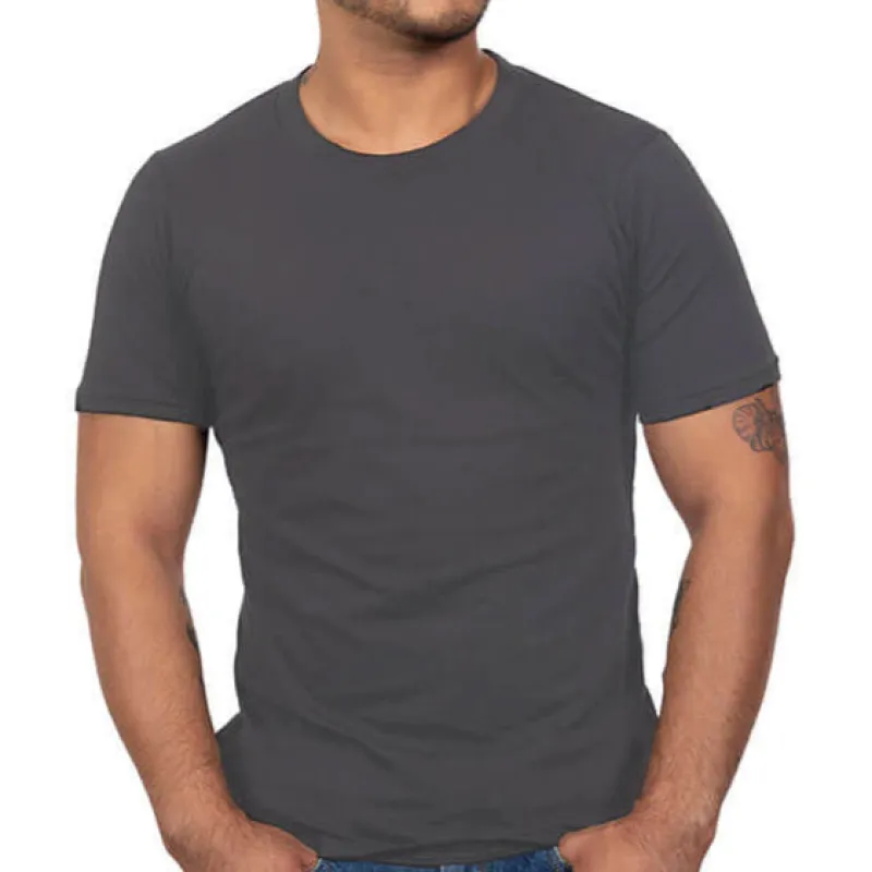 "Kicker" : Dark Slate Gray Cotton T-Shirt made by Blade + Blue