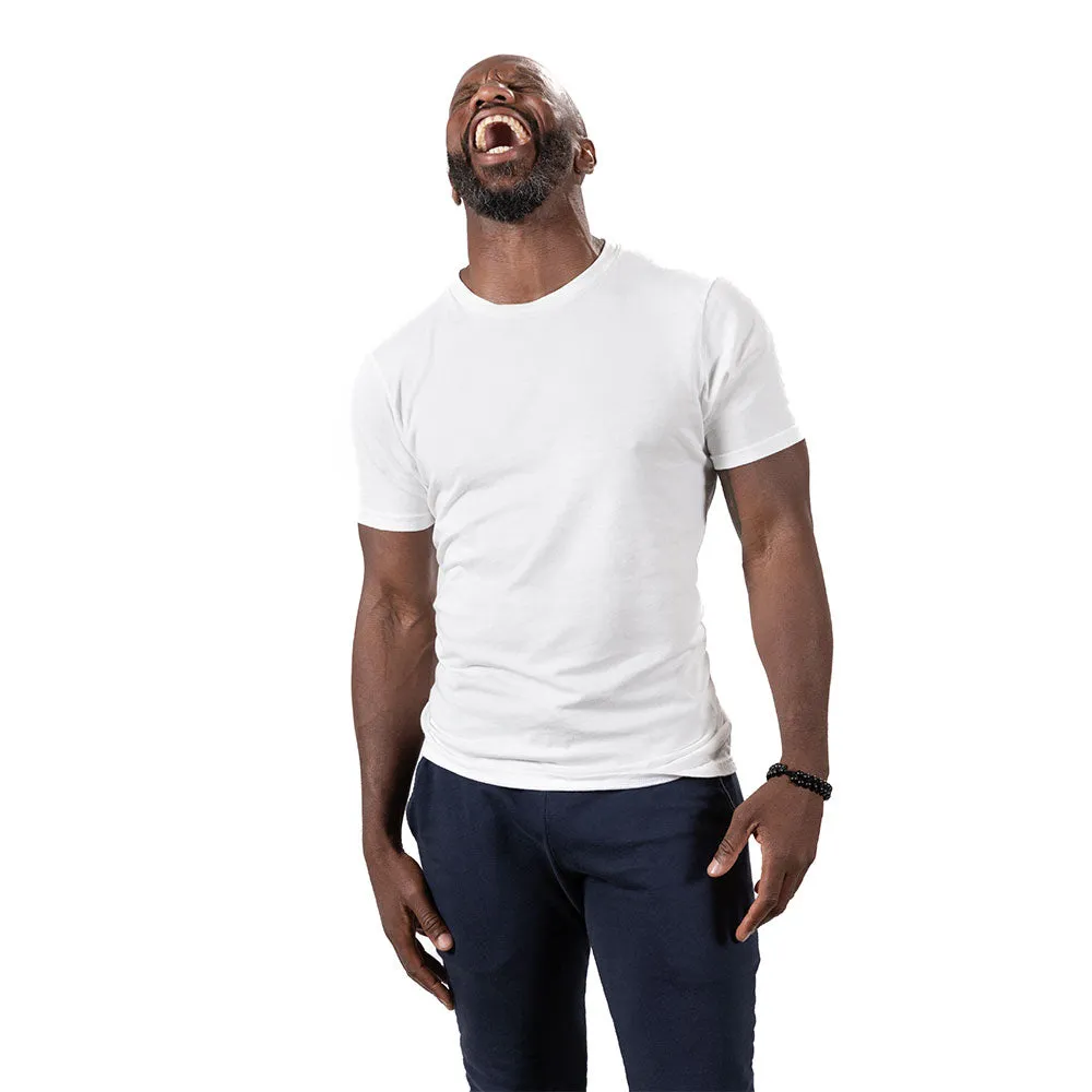 White Cotton T-Shirt sold by Blade + Blue product image thumbnail 2