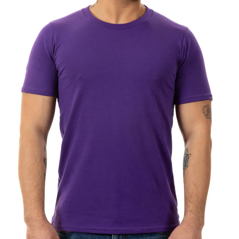 Purple Grape Cotton T-Shirt sold by Blade + Blue