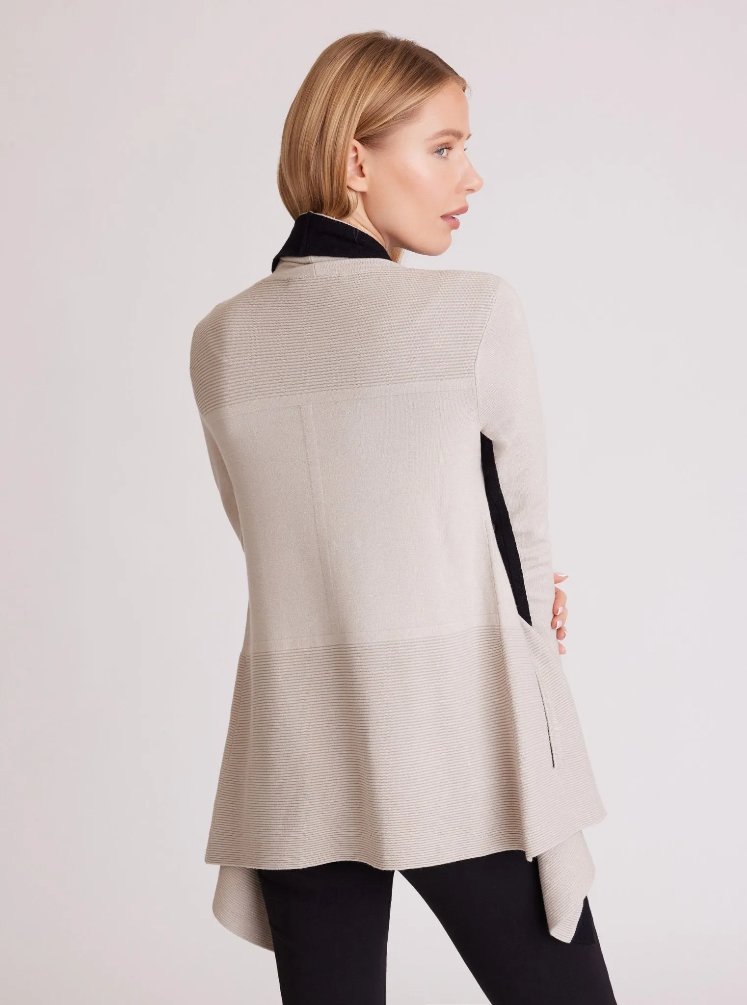 Color Blocked Portola Cardigan sold by blanc noir product image thumbnail 5