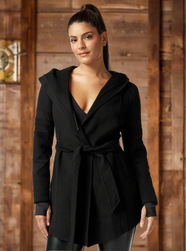 HANDMADE WOOL TRAVELER JACKET sold by blanc noir