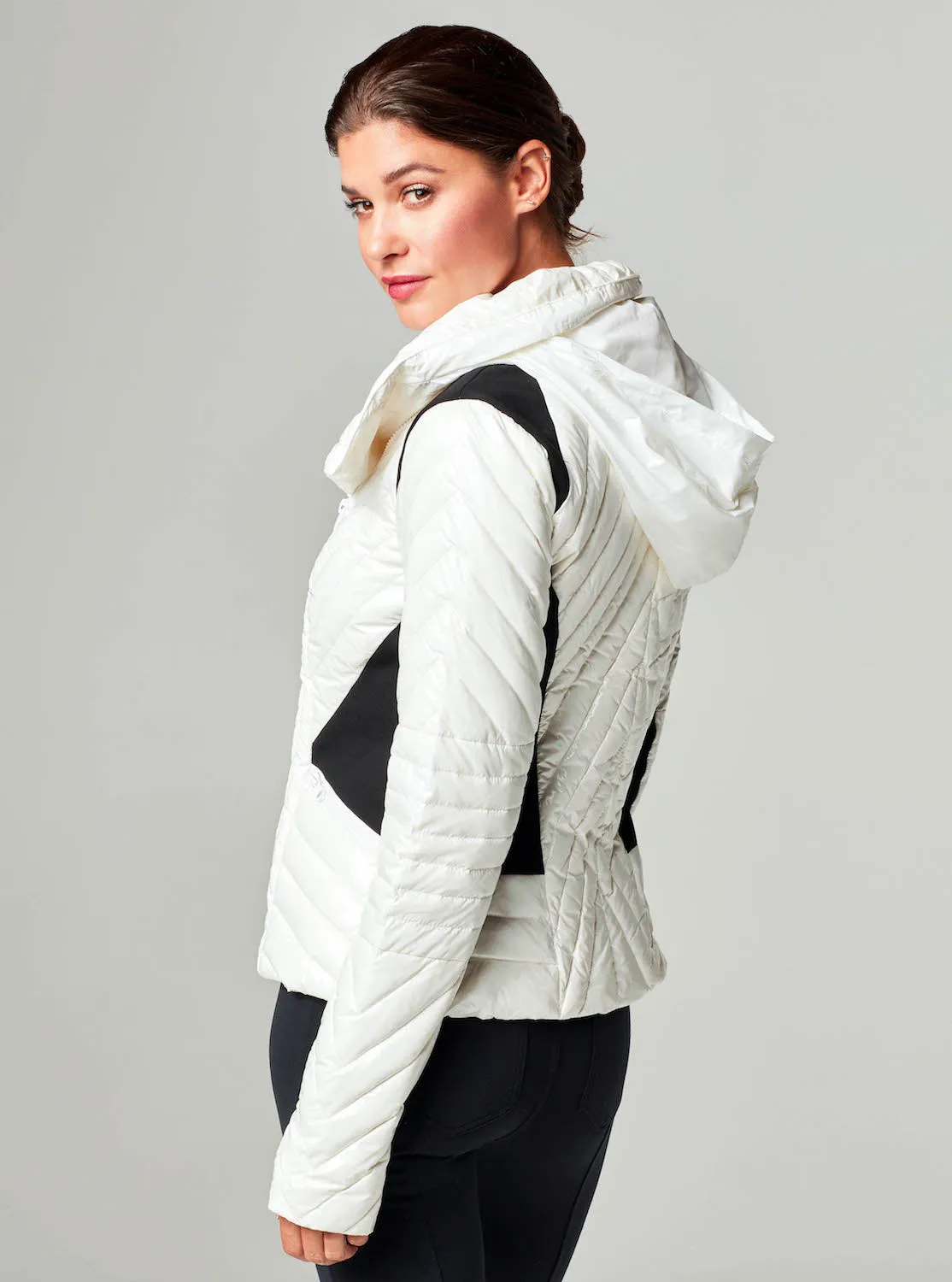 MOTION PANEL PUFFER SHINY - Final Sale sold by blanc noir product image thumbnail 5