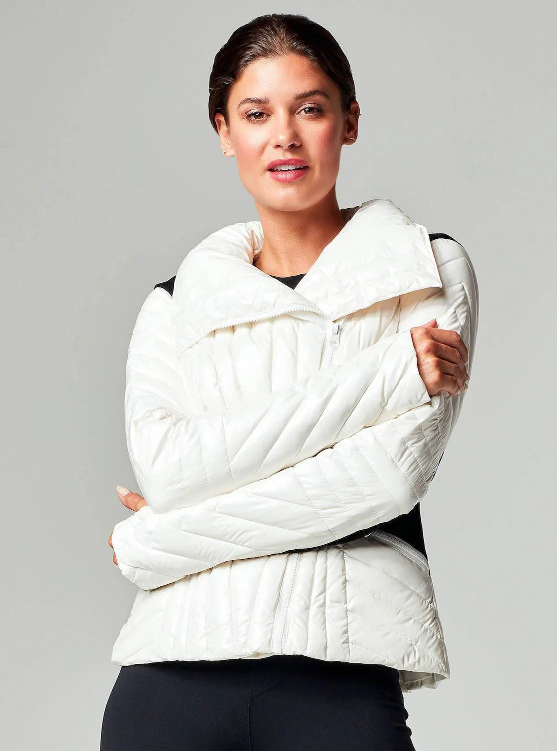 MOTION PANEL PUFFER SHINY - Final Sale sold by blanc noir product image thumbnail 2