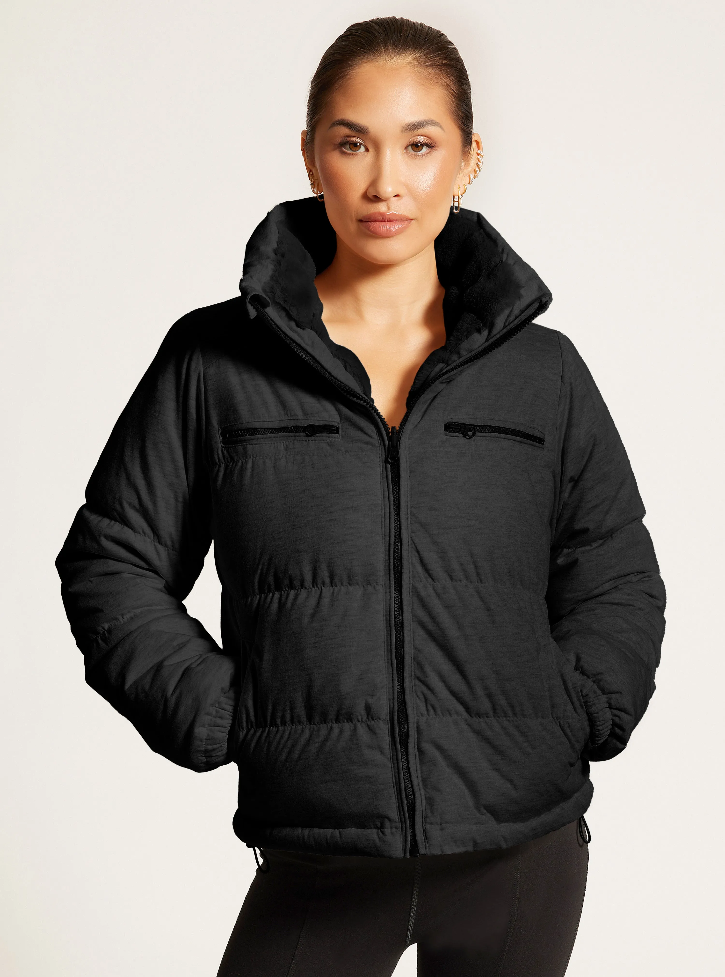 Adventurer Down Filled Reversible Puffer Jacket sold by blanc noir product image thumbnail 2