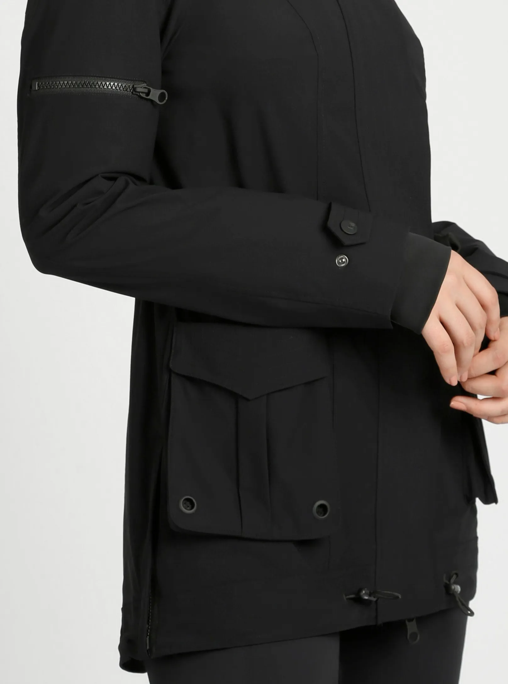Tectonic Jacket Black or Sella Brown sold by blanc noir product image thumbnail 2