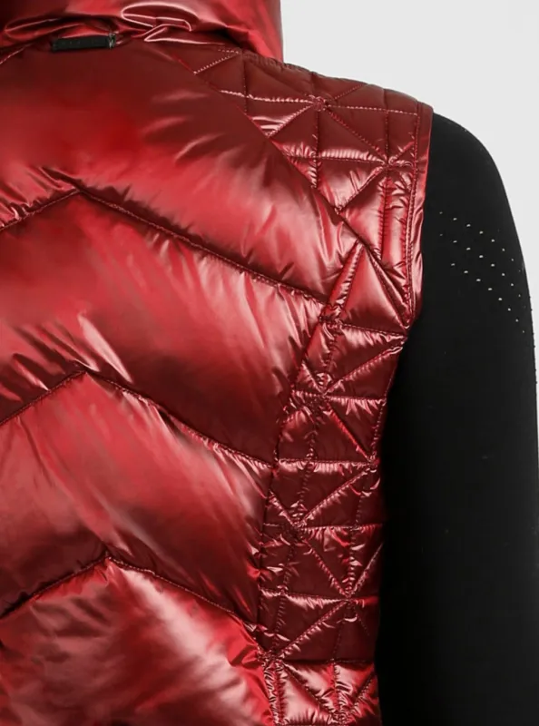 Lightweight Packable Puffer Vest sold by blanc noir