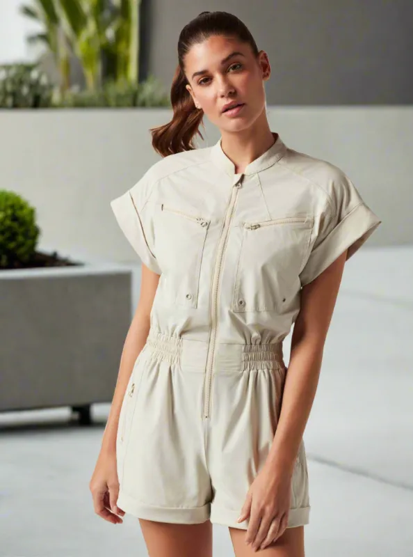 Mastermind Romper - Rainy Day - FINAL SALE sold by blanc noir