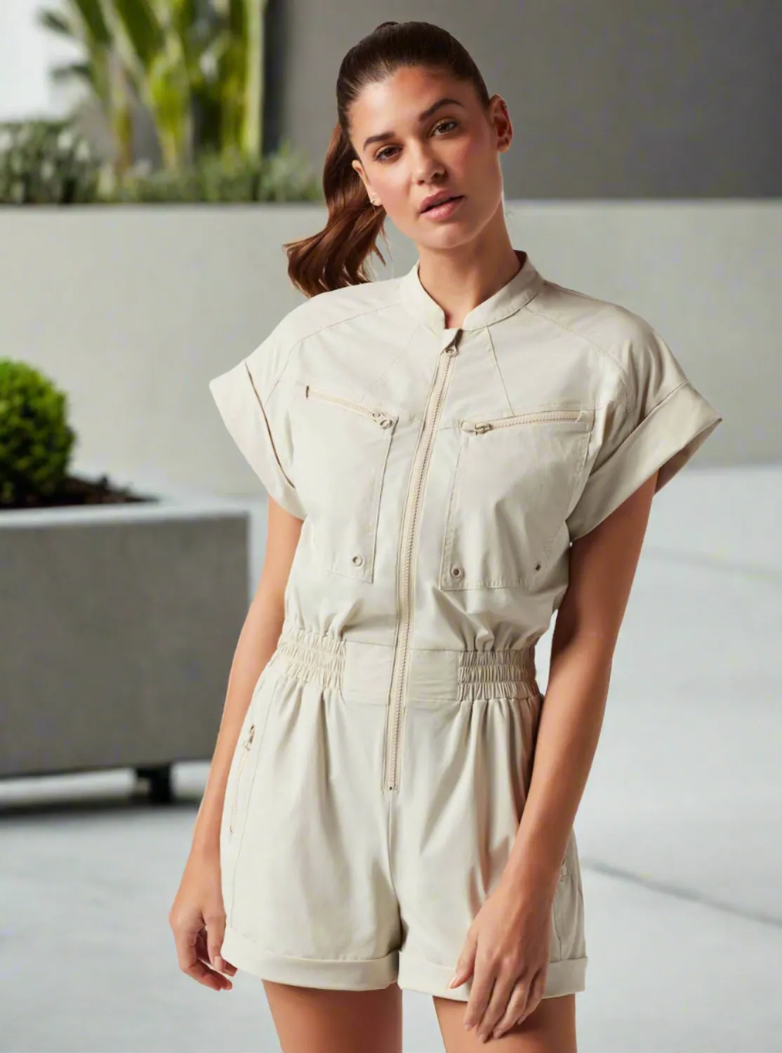 Mastermind Romper - Rainy Day - FINAL SALE sold by blanc noir