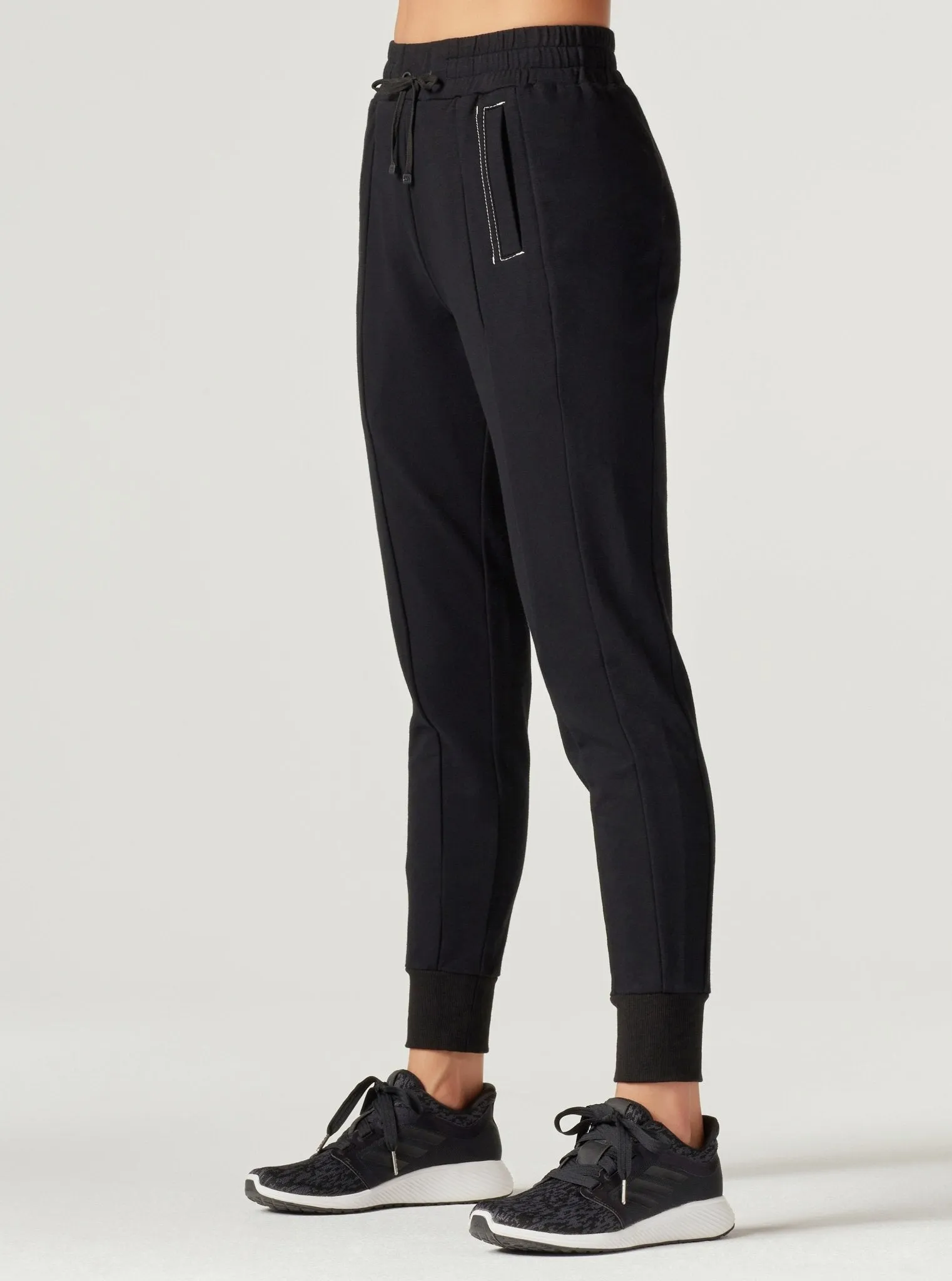 Yolo Contrast Stitch Jogger - Black - FINAL SALE sold by blanc noir product image thumbnail 5